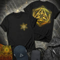 Interdimensional Tesseract Metatron 2 Sided T-Shirt