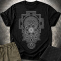 Sri Yantra Intricate Sacred Patterns T-Shirt