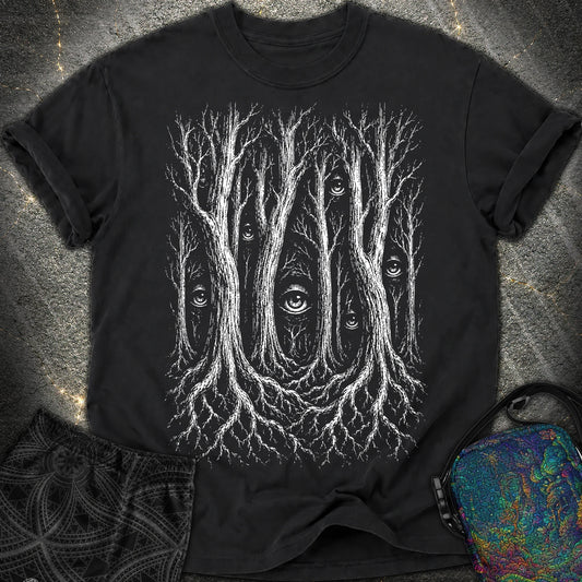 Forest Consciousness Watching - Forest Consciousness Watching Comfort T-Shirt - Black