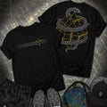Serpent Tetrahedron Merkaba Geometry 2 Sided Comfort T-Shirt