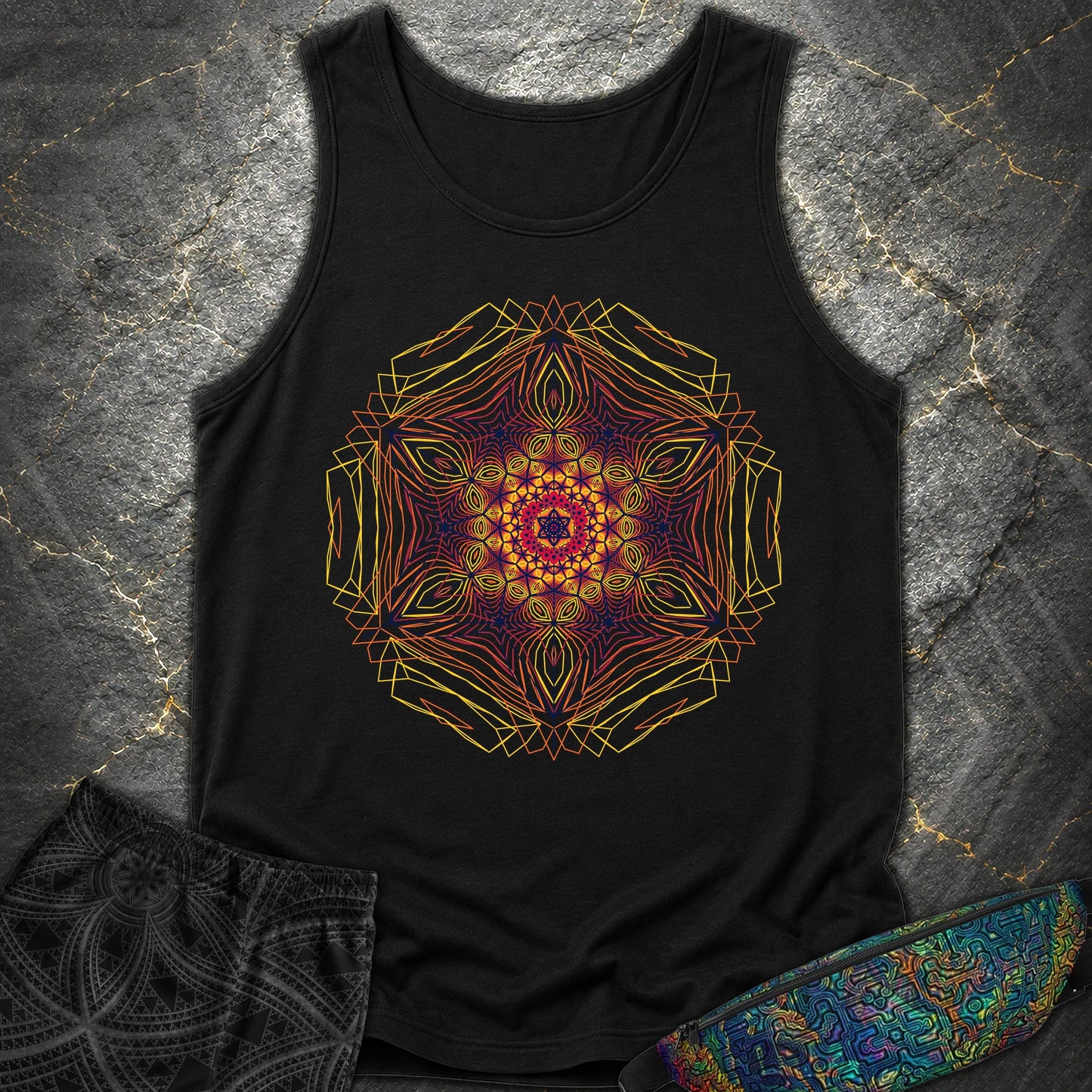 Solar Nexus - Solar Nexus Comfort Tank Top - Black
