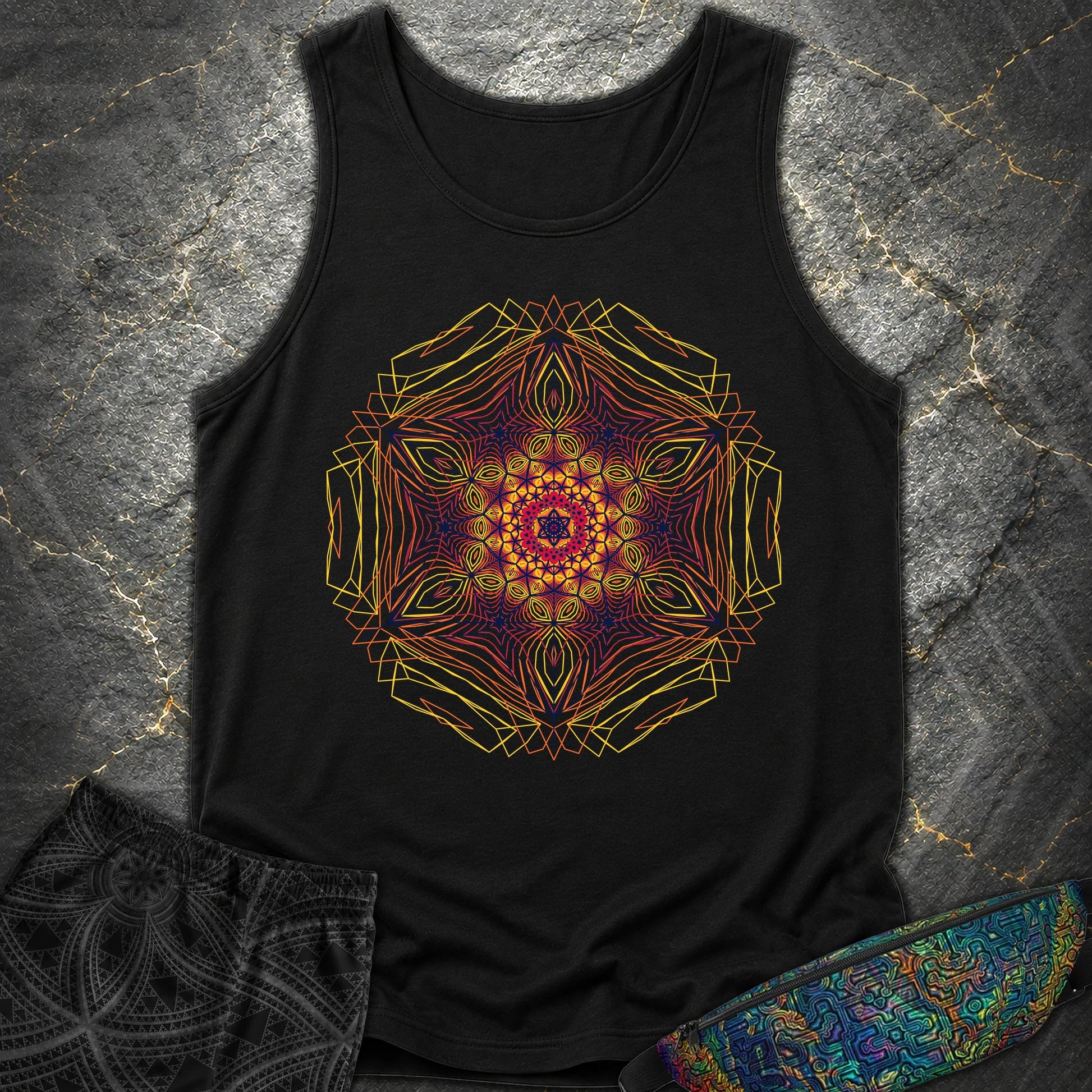 Solar Nexus - Solar Nexus Comfort Tank Top - Black