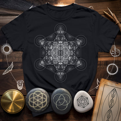 Metatron's Cube Mosaic T-Shirt