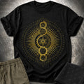 Sacred Geometry Radiating Mandala T-Shirt