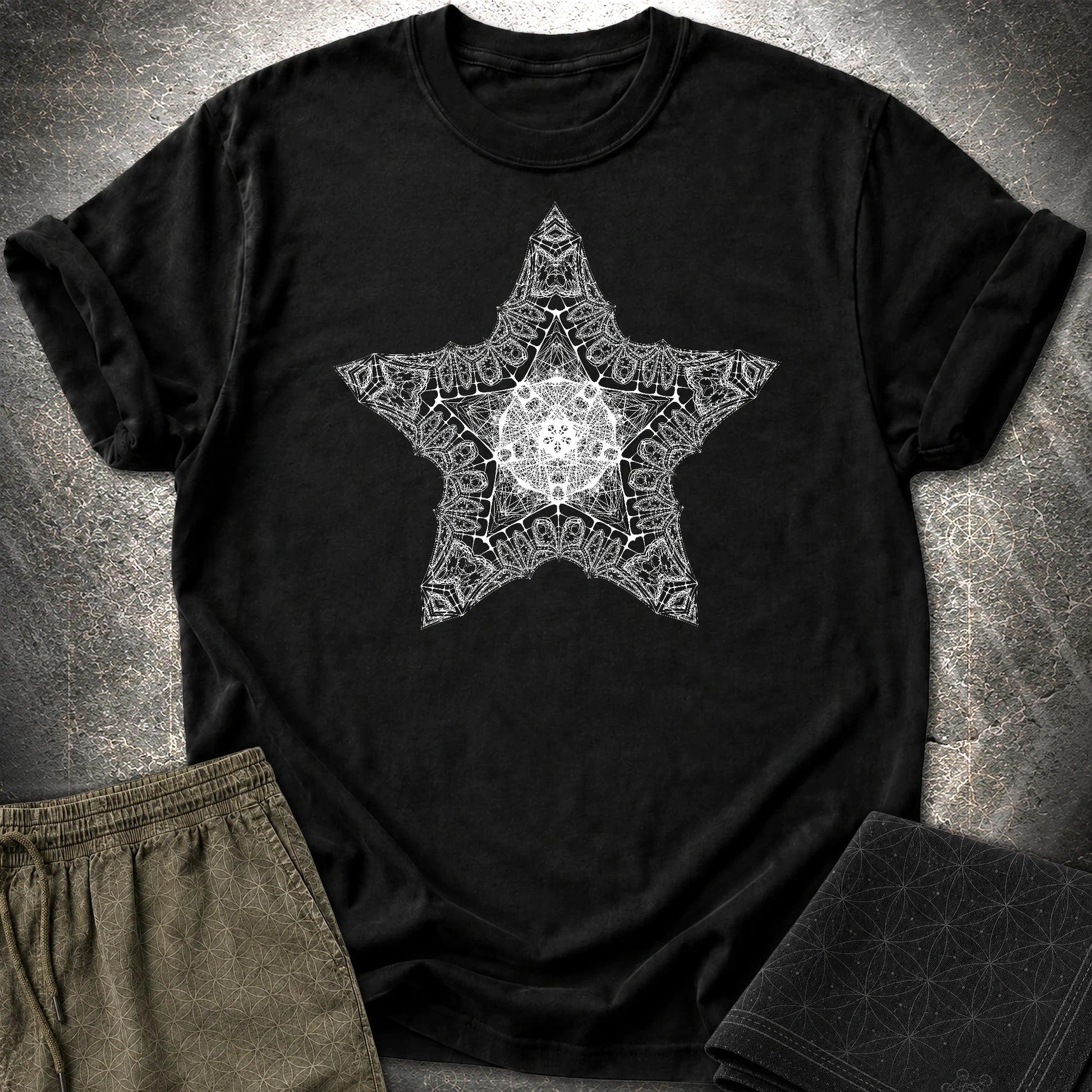 Sacred Star T-Shirt - Sacred Star T-Shirt - Black