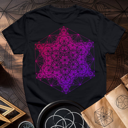Metatron Fractal Super Structure T-Shirt