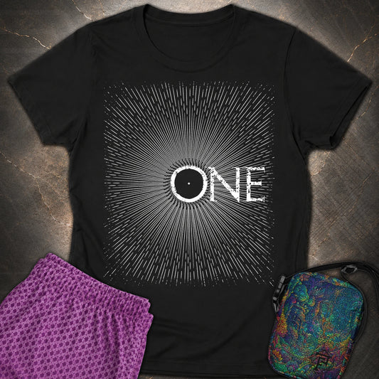 We Are All One Womens T-Shirt - We Are All One Womens T-Shirt - Black
