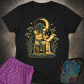 Moonlit Ibis Scribe Womens T-Shirt
