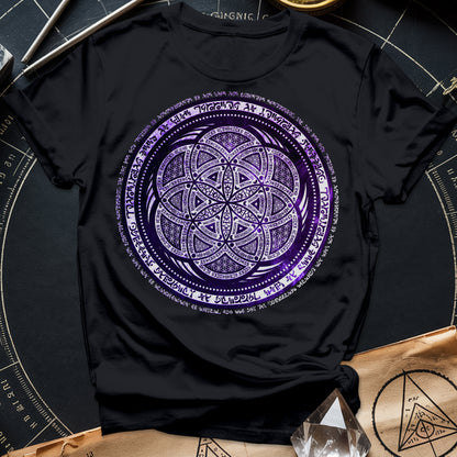 Seed Of Life Tribal Sacred Geometry T-Shirt