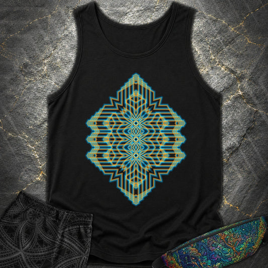 Triune Signal Temple - Triune Signal Temple Comfort Tank Top - Black