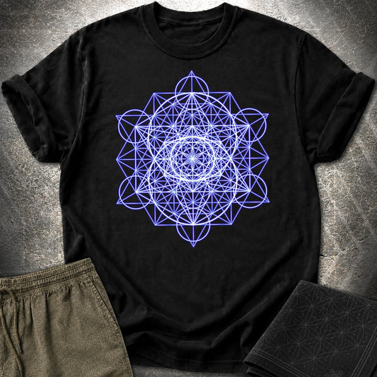 Vesica Eye Of The Universe T-Shirt - Vesica Eye Of The Universe T-Shirt - Black