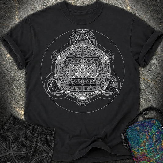 Sacred Mosaic T-Shirt - Sacred Mosaic Comfort T-Shirt - Black