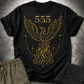 555 Angel Number Rebirth T-Shirt
