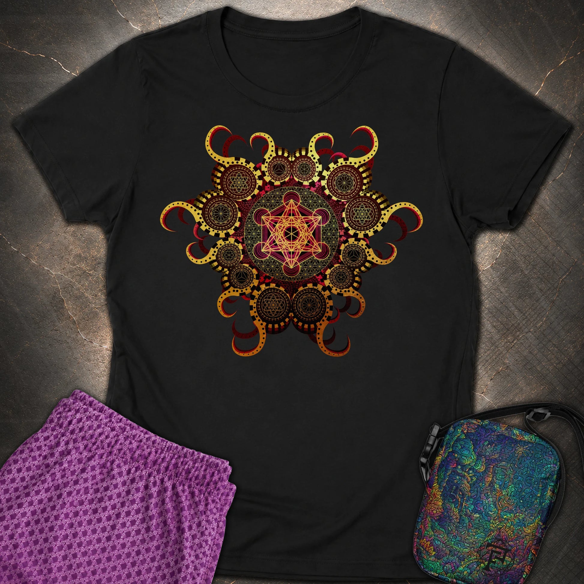 Organic Metatron - Organic Metatron Women’s T-shirt - Black