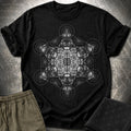 Metatron's Cube Mosaic T-Shirt