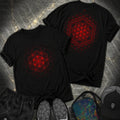 Harmony Flower Grid 2 Sided Comfort T-Shirt