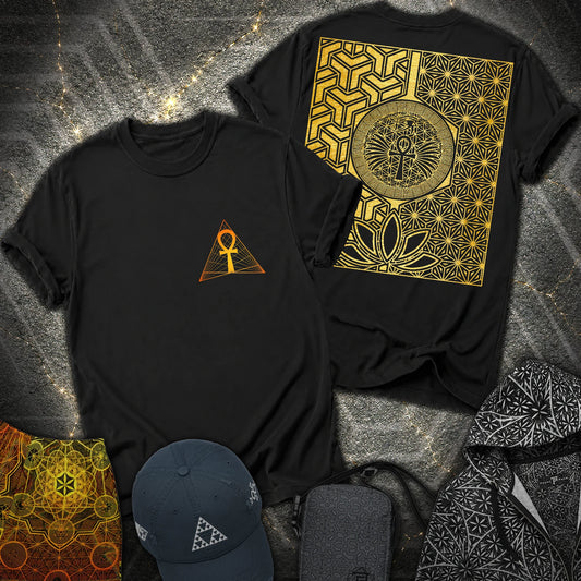 Ankh Egypt 2 Sided T-Shirt - Ankh Egypt 2 Sided T-Shirt - Black