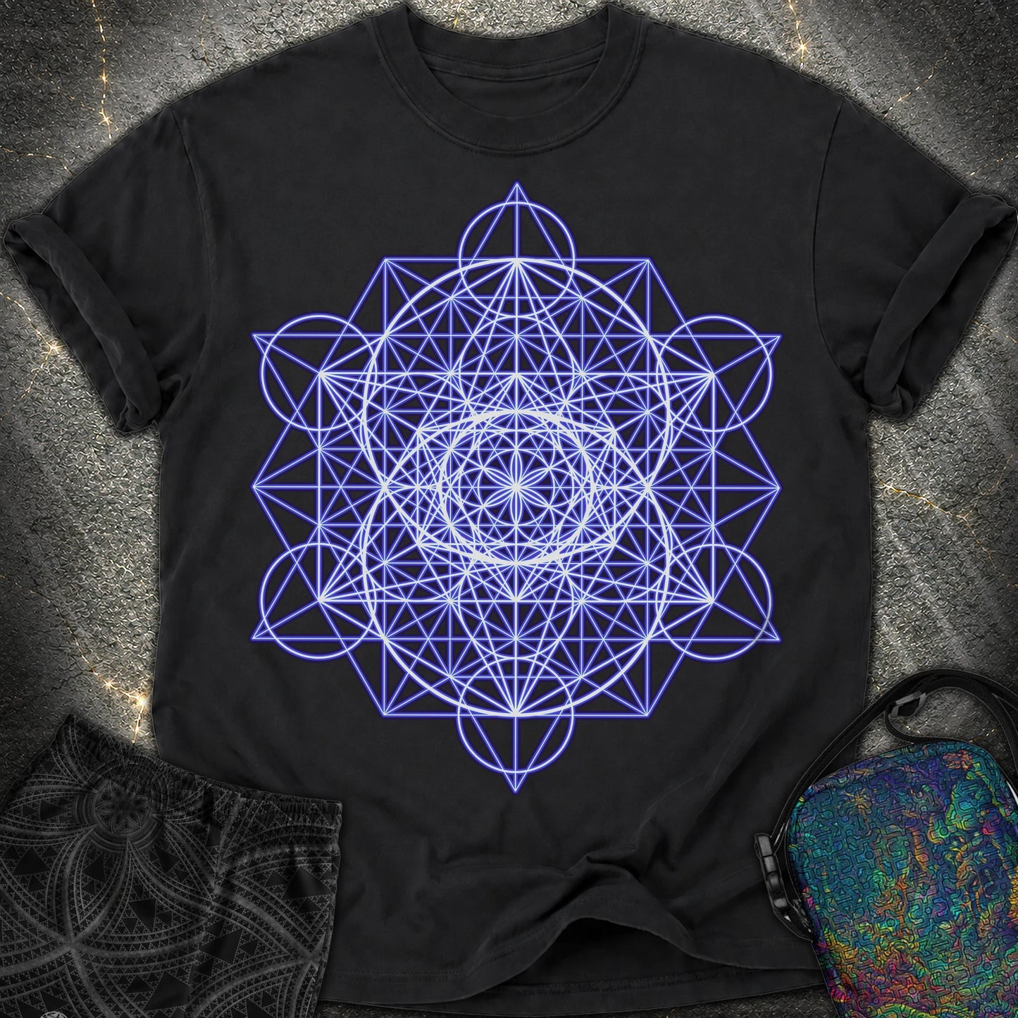 Vesica Eye Of The Universe - Vesica Eye Of The Universe Comfort T-Shirt - Black