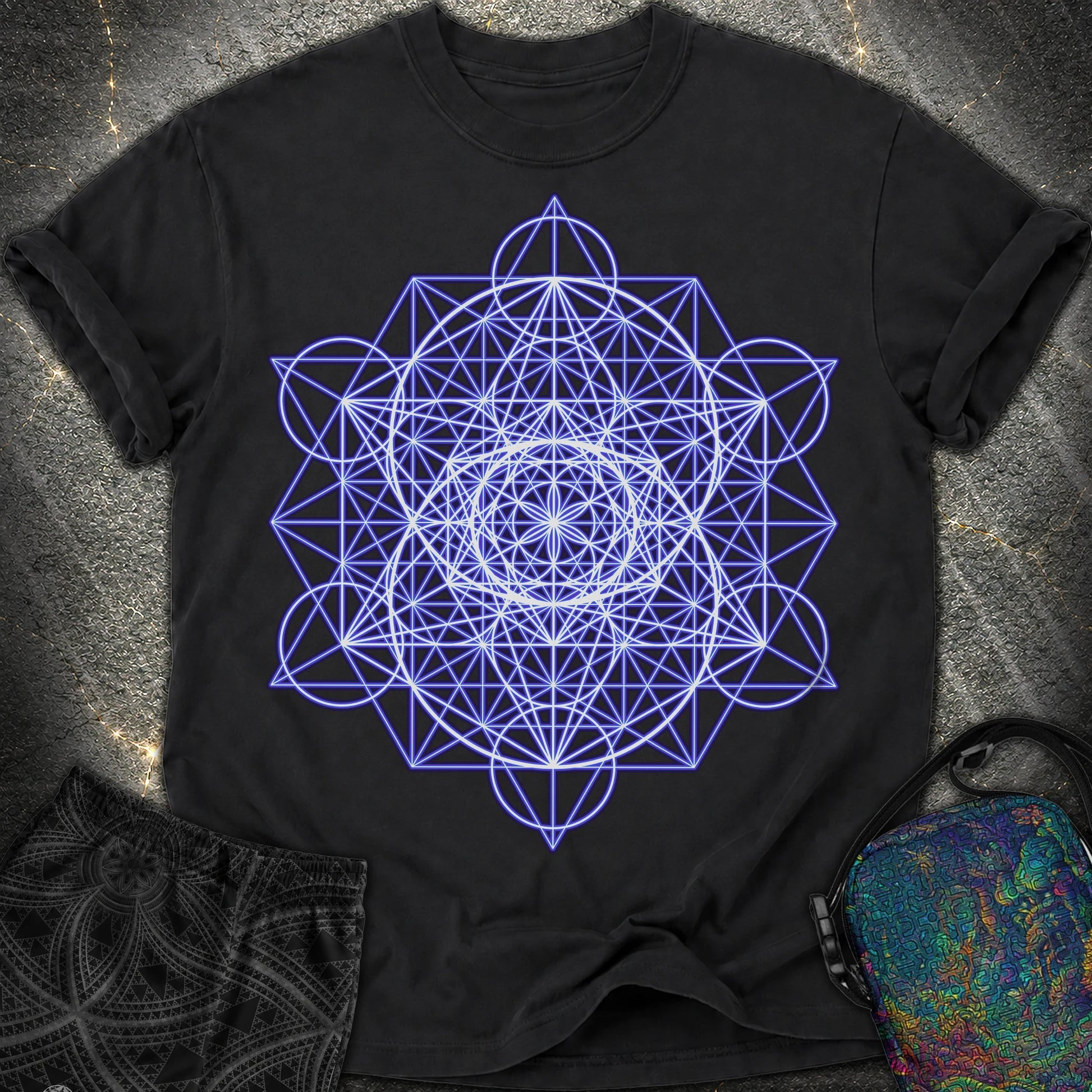 Vesica Eye Of The Universe - Vesica Eye Of The Universe Comfort T-Shirt - Black