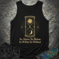 As Above So Below Hourglass Comfort Tank Top