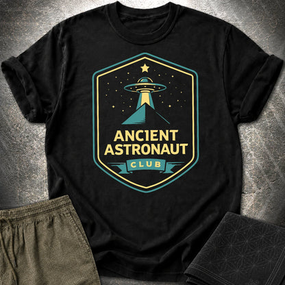 Ancient Astronaut Club - Ancient Astronaut Club T-Shirt - Black