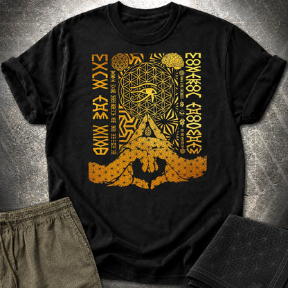 Kalesvara Mudra T-Shirt - Kalesvara Mudra T-Shirt - Black