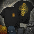 Metatron Geometric Universe 2 Sided T-Shirt