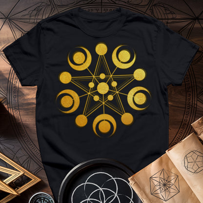 Golden Crop Circle T-Shirt
