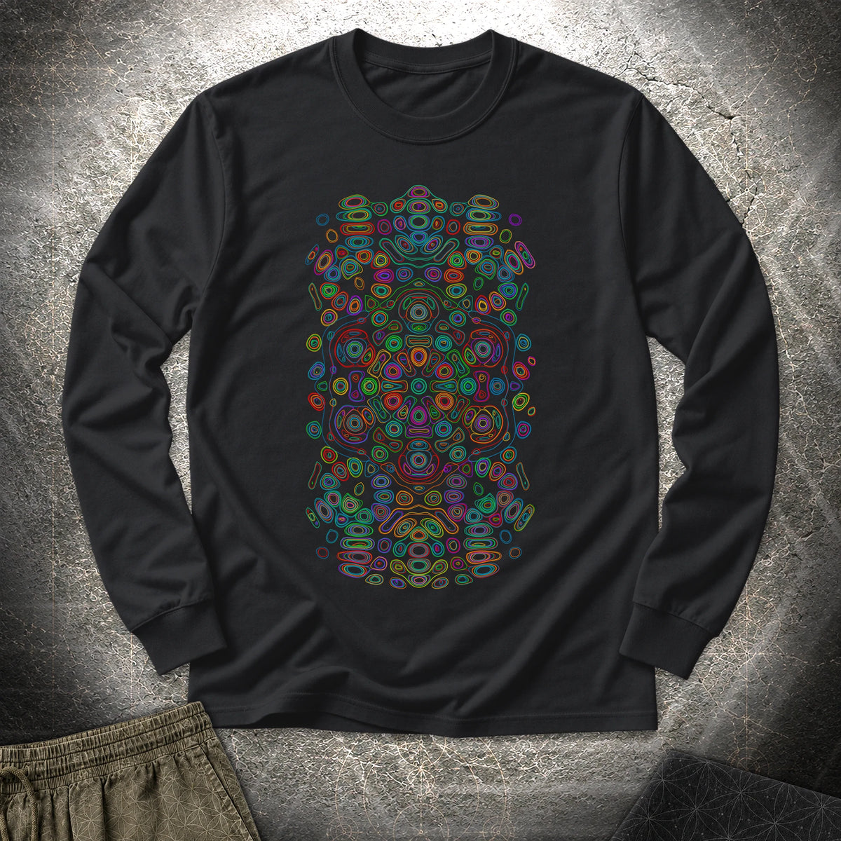 Frequency Of Color Long Sleeve Shirt showing front artwork
