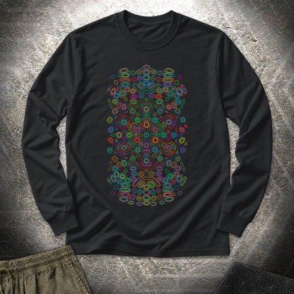 Frequency Of Color Long Sleeve Shirt showing front artwork