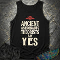 Ancient Astronaut Theorists Say Yes - Red Comfort Tank Top