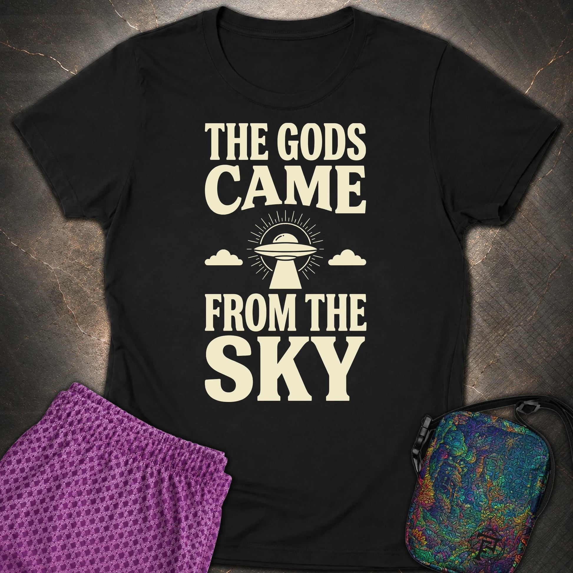 The Gods Come - The Gods Come Womens T-Shirt - Black