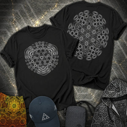 The Observers From Beyond 2 Sided T-Shirt - The Observers From Beyond 2 Sided T-Shirt - Black