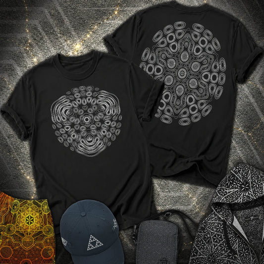 The Observers From Beyond 2 Sided T-Shirt - The Observers From Beyond 2 Sided T-Shirt - Black
