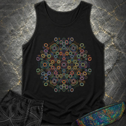 Frequency Of Color - Frequency Of Color Comfort Tank Top - Black