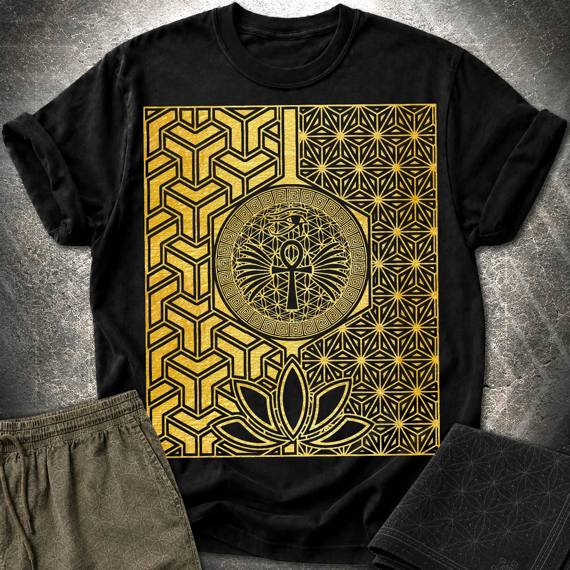 Ancient Egypt T-Shirt - Ancient Egypt T-Shirt - Black