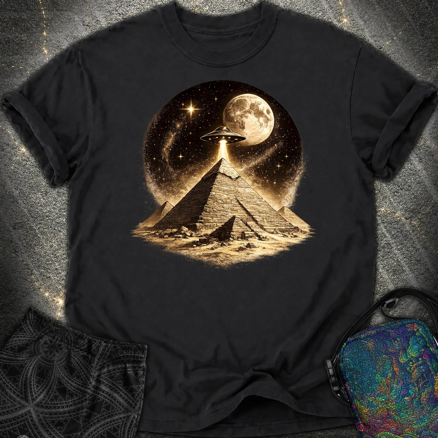 Giza Pyramid Maøe - Giza Pyramid Maøe Comfort T-Shirt - Black