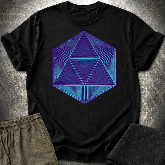 Space Octahedron T-Shirt - Space Octahedron T-Shirt - Black