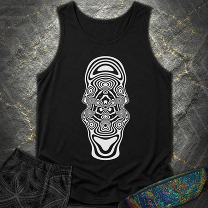 Mind Blown Comfort Tank Top - Mind Blown Comfort Tank Top - Black