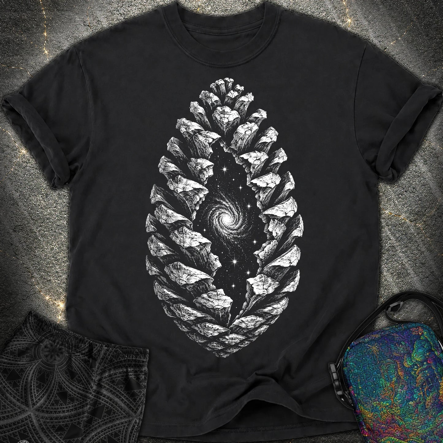 Seed of the Infinite - Seed of the Infinite Comfort T-Shirt - Black