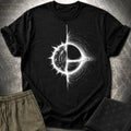 Cosmic Duality T-Shirt, Star and Black Hole Shirt, Space Symbol Graphic Tee