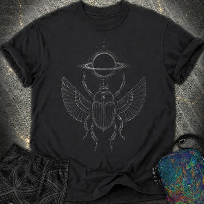 Void Scarab Comfort T-Shirt - Void Scarab Comfort T-Shirt - Black