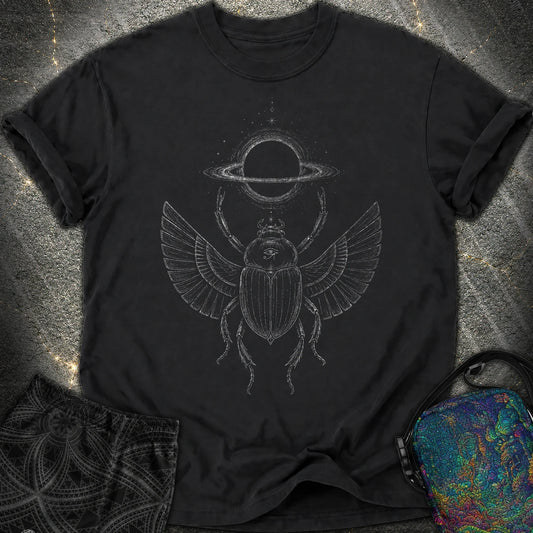 Void Scarab Comfort T-Shirt - Void Scarab Comfort T-Shirt - Black