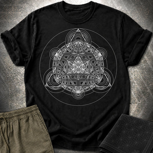Sacred Mosaic T-Shirt - Sacred Mosaic T-Shirt - Black