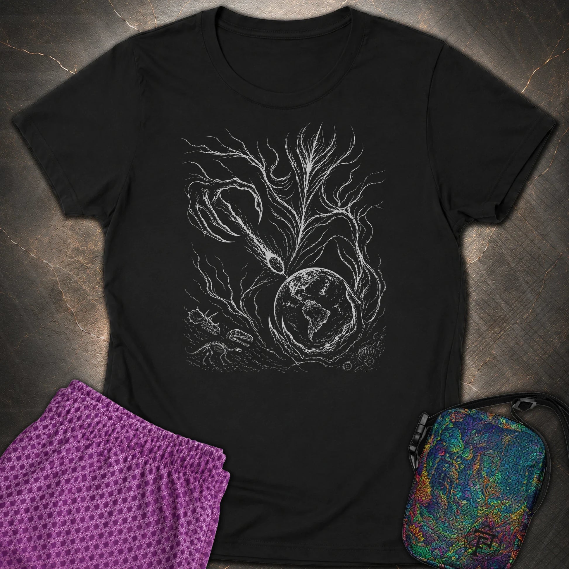 New Beginning - New Beginning Womens T-Shirt - Black