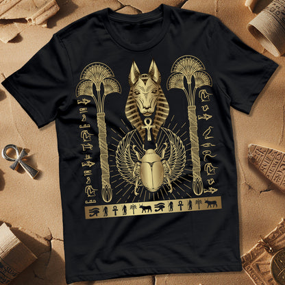 Anubis Ankh Scarab Egypt T-Shirt