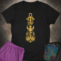 Sacred Symbols of Eternal Life Womens T-Shirt