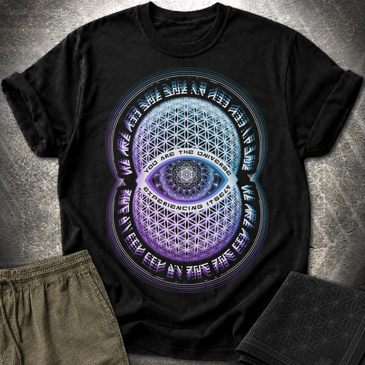 Alan Watts You Are The Universe - Alan Watts You Are The Universe T-Shirt - Black