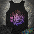 Metatron And Flower Connection Tank Top