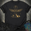 Winged Starship Over the Pyramids Comfort T-Shirt